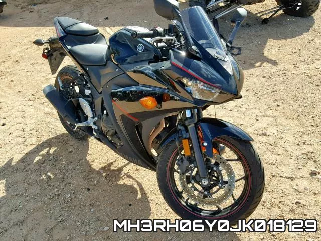 MH3RH06Y0JK018129 2018 Yamaha YZFR3