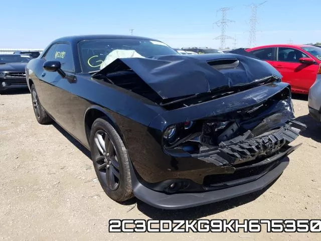 2C3CDZKG9KH675350 2019 Dodge Challenger, GT