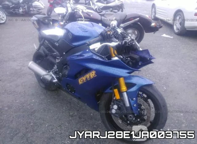 JYARJ28E1JA003755 2018 Yamaha YZFR6
