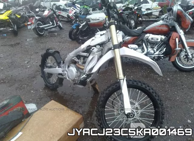 JYACJ23C5KA001469 2019 Yamaha YZ450, F