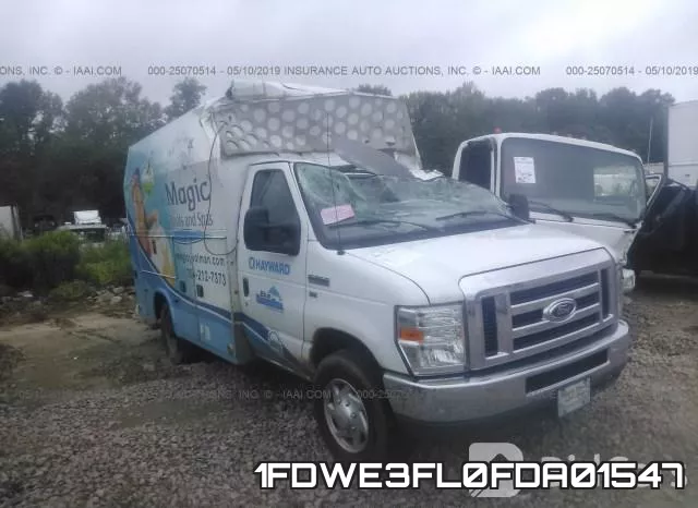 1FDWE3FL0FDA01547 2015 Ford E-Series, 350 E350 Super Duty Ctway Van