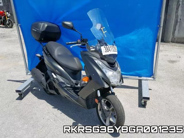 RKRSG36Y8GA001235 2016 Yamaha XC155